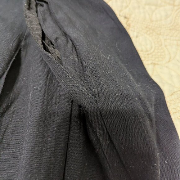 Conrad C. Collection A-Line Midi Skirt Sz. 18 Black - Picture 8 of 10